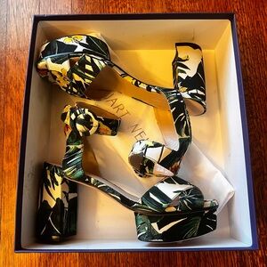 Stuart Weitzman Tropical Platform Heels